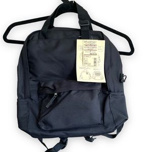 NWT Muji Backpack in Black
